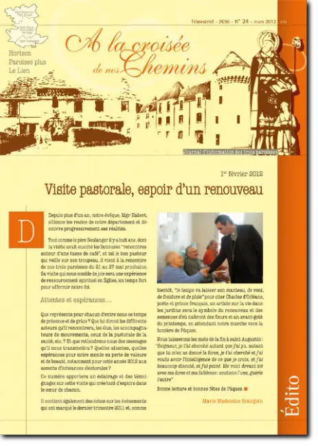 Journal paroissial N° 24 - Mars 2012