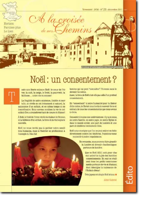 Journal paroissial N° 23 - Décembre 2011